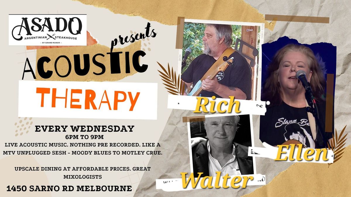 Acoustic Therapy @ Asado by the Grand Manor