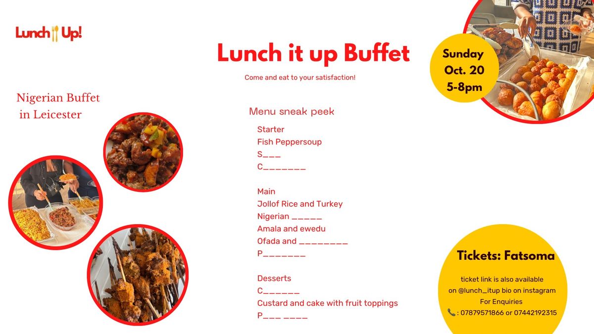 Lunch it up Buffet