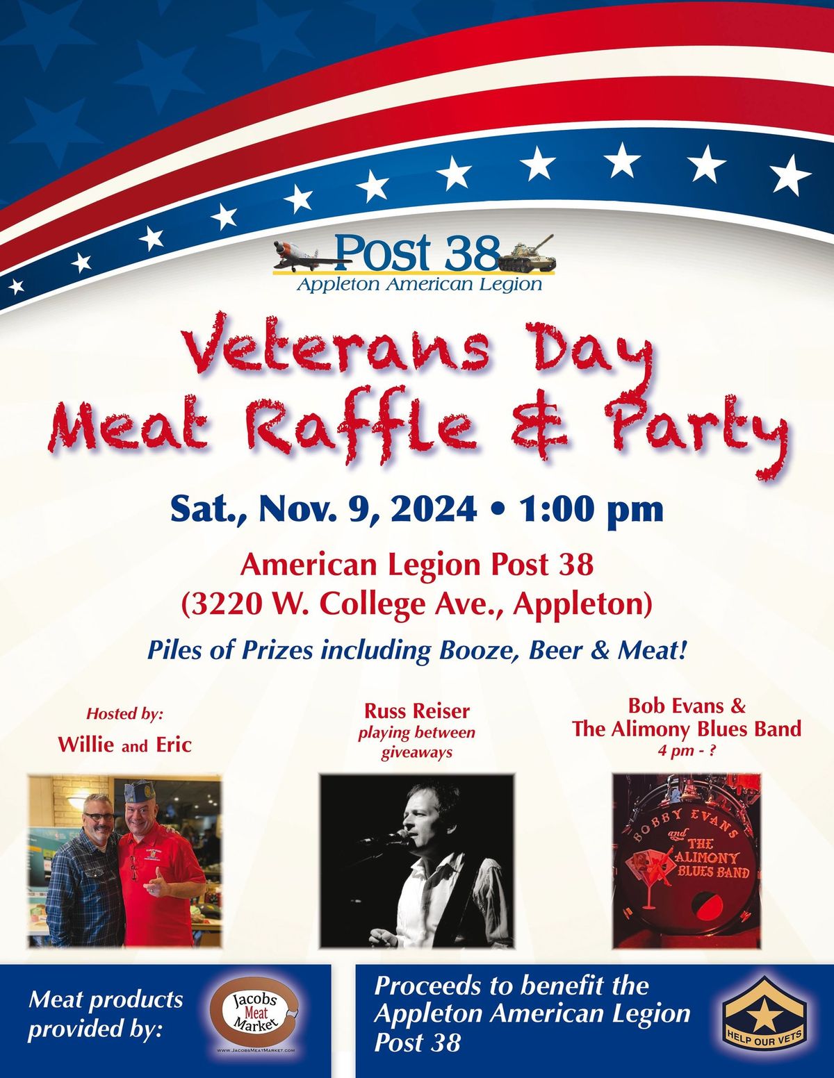 Veterans Day Meat Raffle & Party