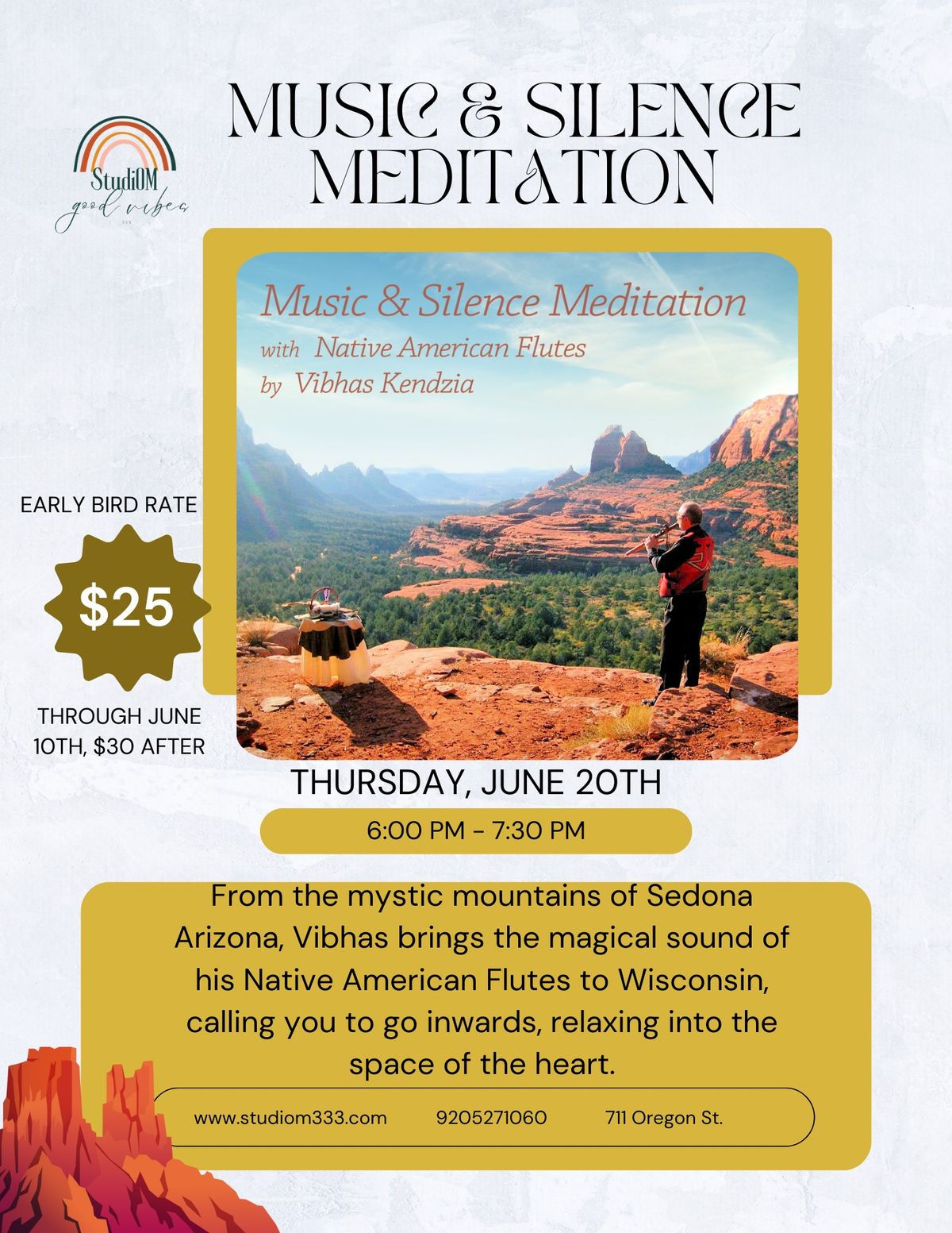 Music & Silence Meditation