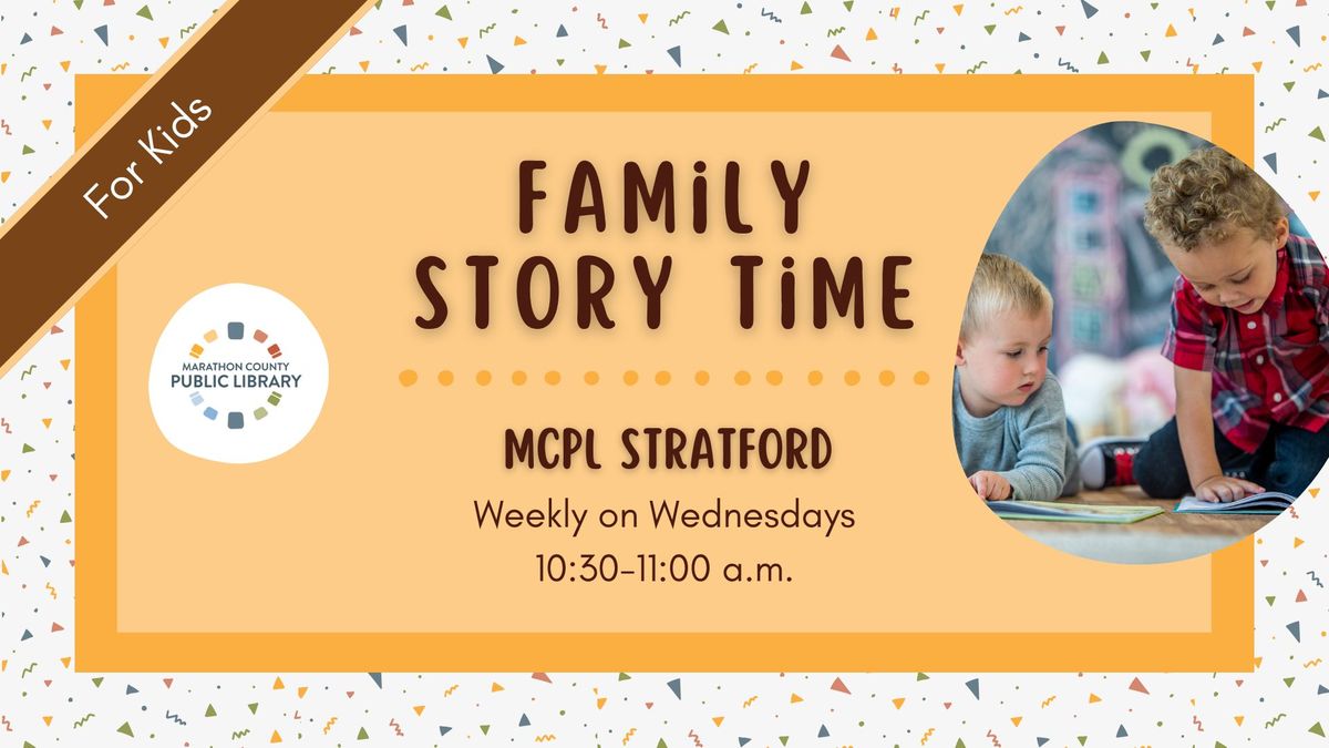 Family Story Time | MCPL Stratford