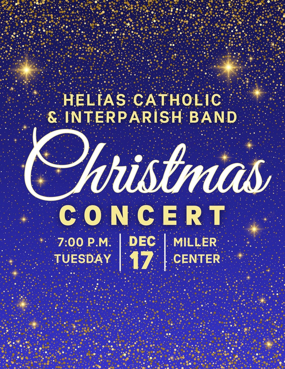 Helias Catholic & Interparish Bands Christmas Concert