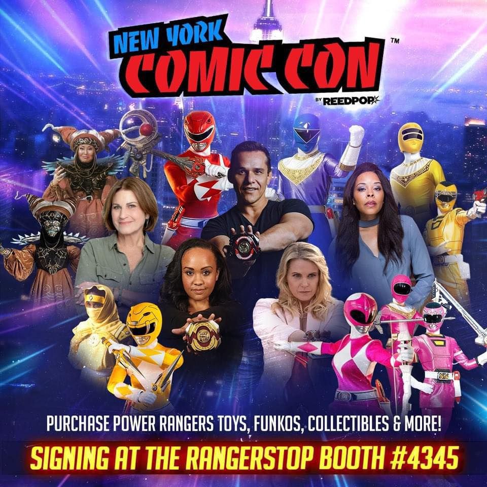 Rangerstop Booth 4345 at New York Comic Con 2024 !