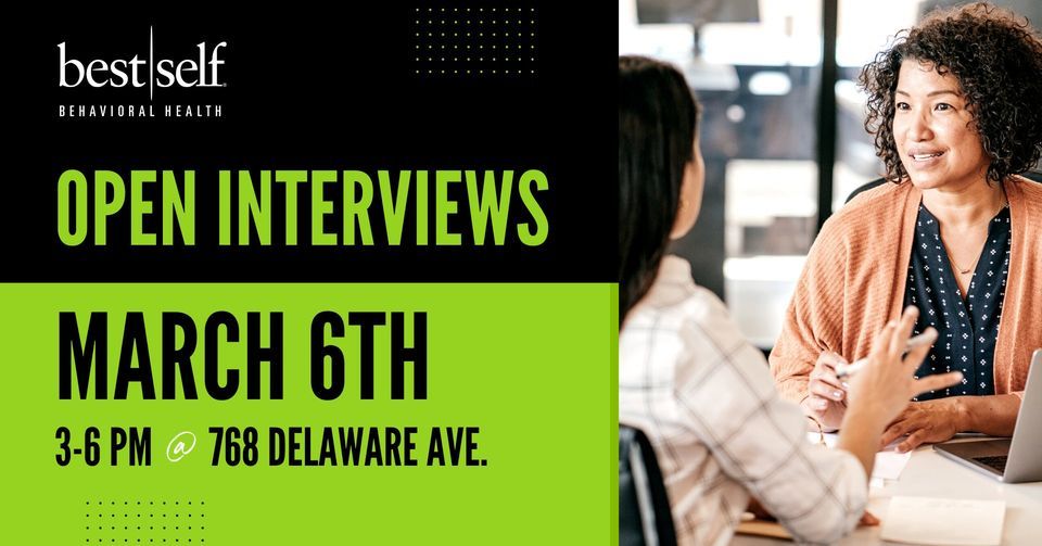 Open Interviews with BestSelf Behavioral Health