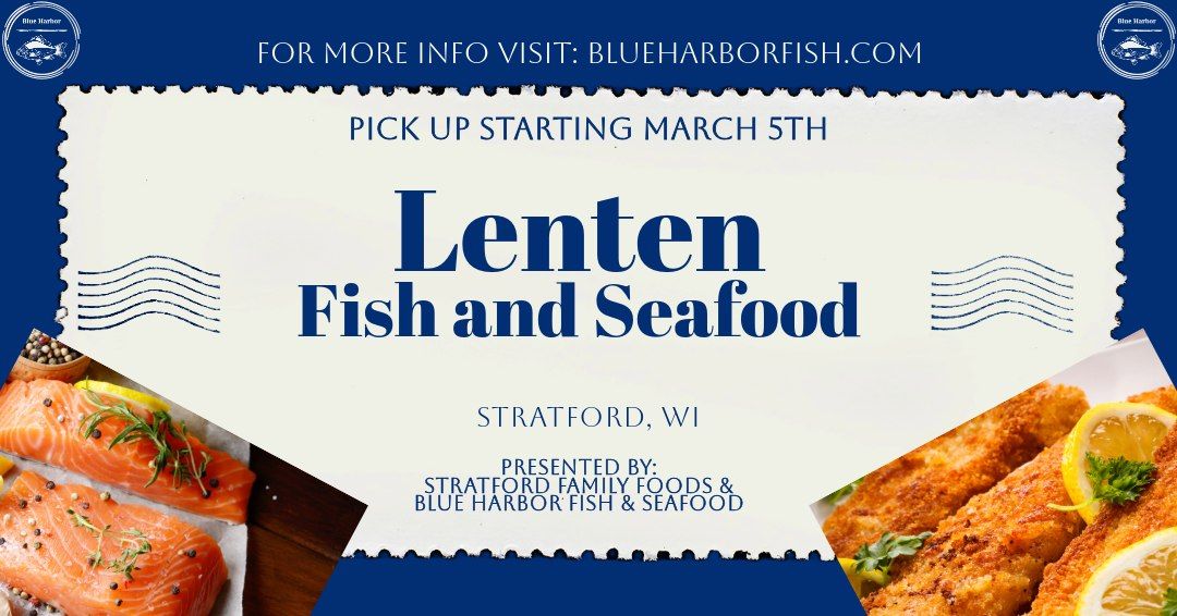 2025 Lenten Fish & Seafood Sale - Stratford