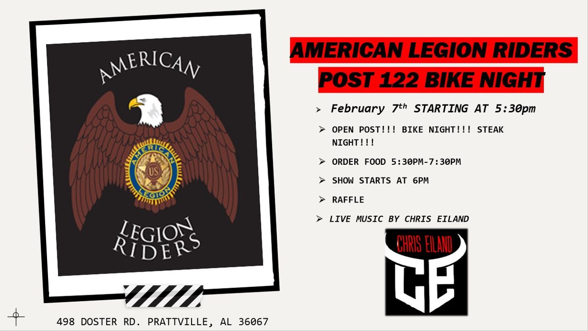 American Legion Riders Post 122 Bike Night