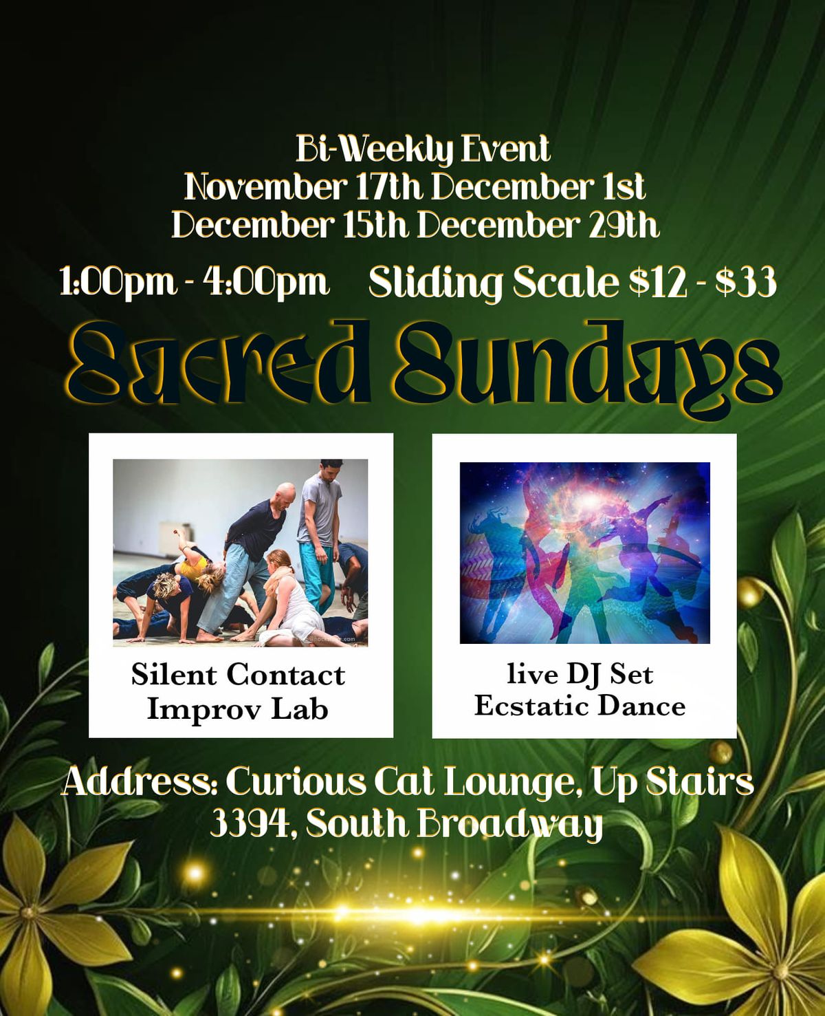 Sacred Sundays | Denver Ecstatic Dance with DJ Alkemizer