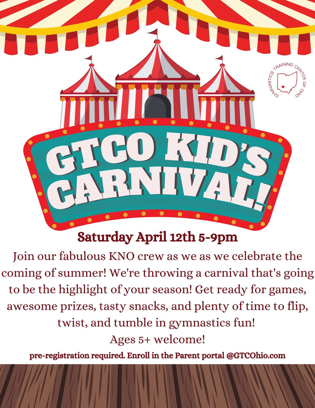 Kids Carnival - KNO - April 12th