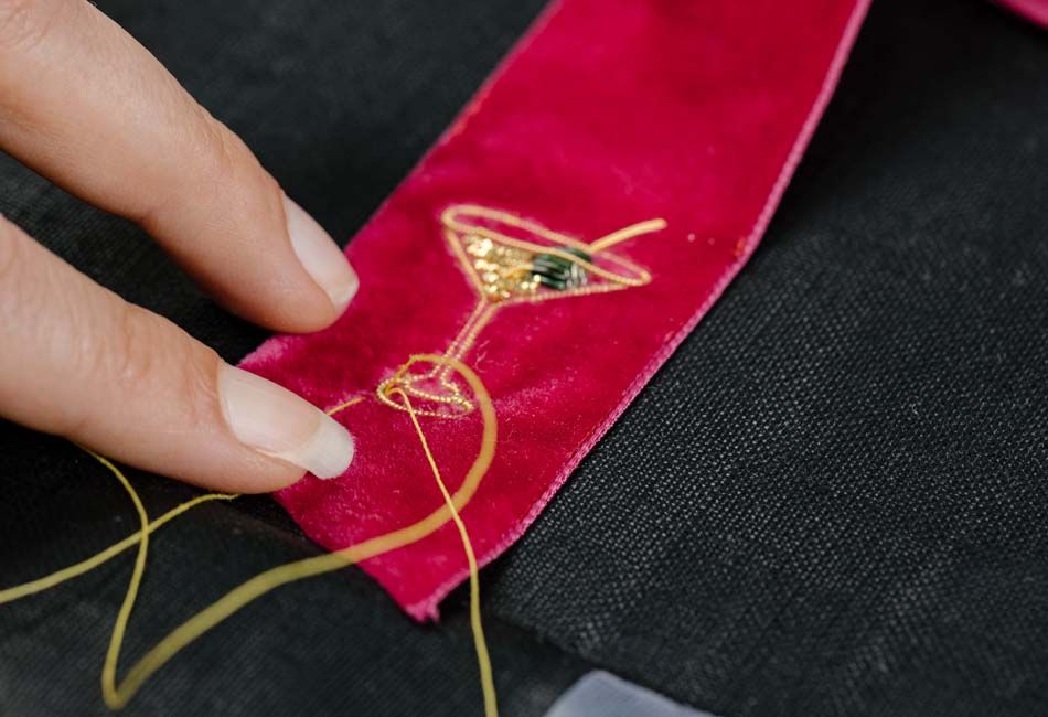 Goldwork Taster Class, Hand & Lock, London, 3 August 2022