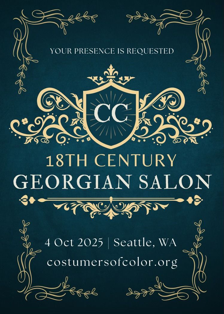 18th Century Georgian Salon - Costumers of Color Annual Event