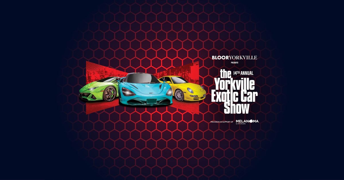 The 14th Annual Yorkville Exotic Car Show
