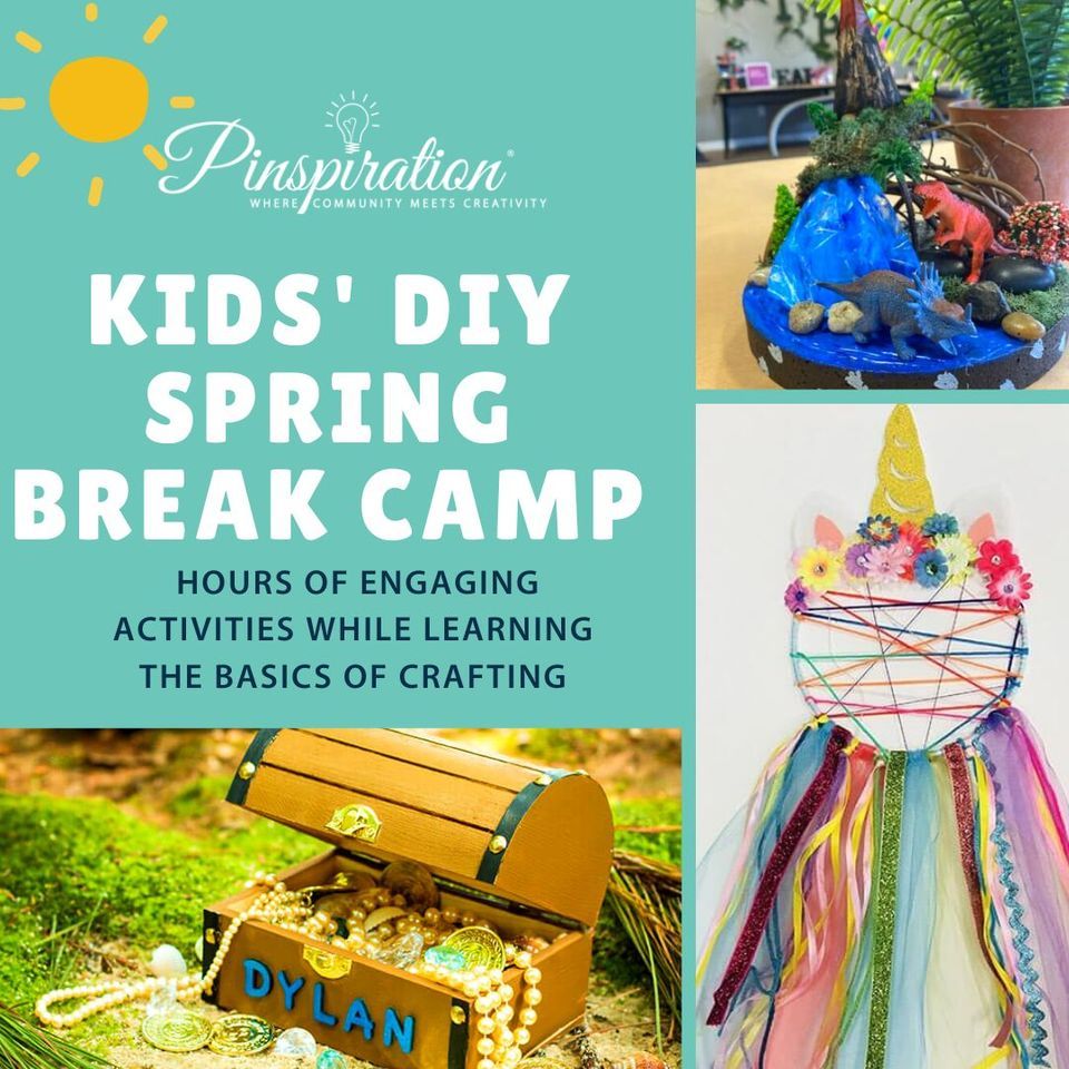 Spring Break Art Camp, Pinspiration Little Rock, 20 March 2023