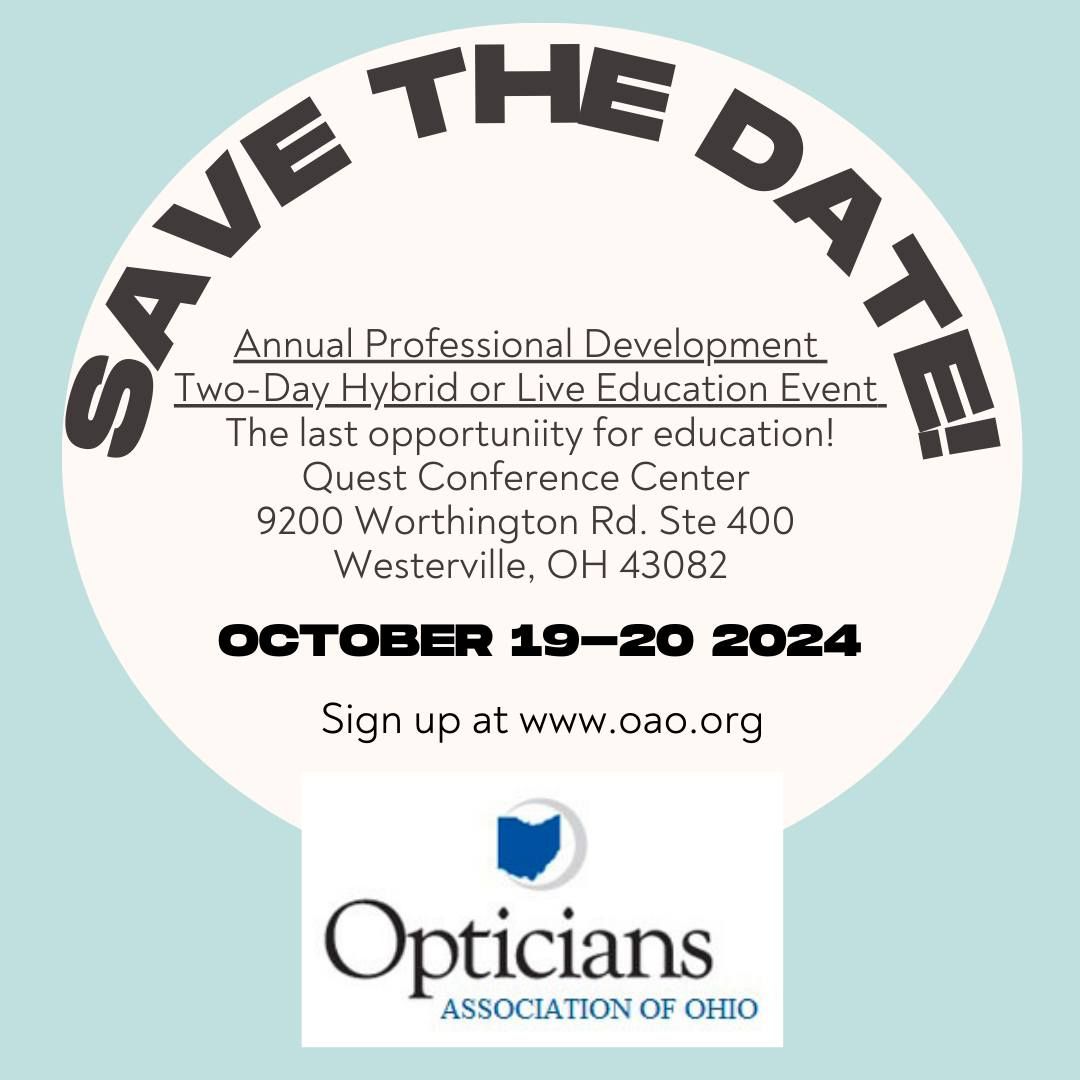 Annual Professional Development Two-Day Hybrid or Live Education Event