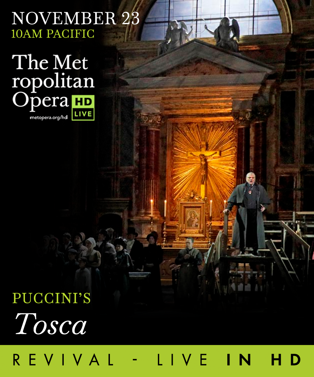 Pacific Opera - Tosca at Royal Theatre BC