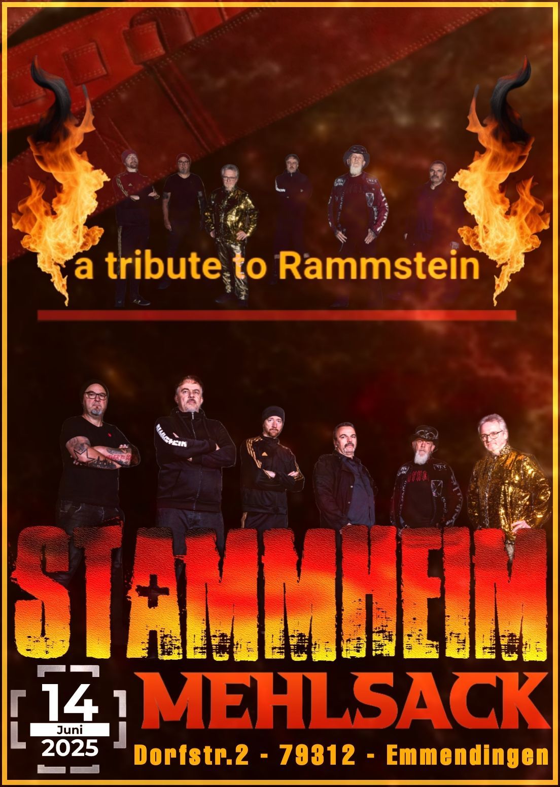 STAMMHEIM\n- a tribute to Rammstein @Live im Mehlsack 