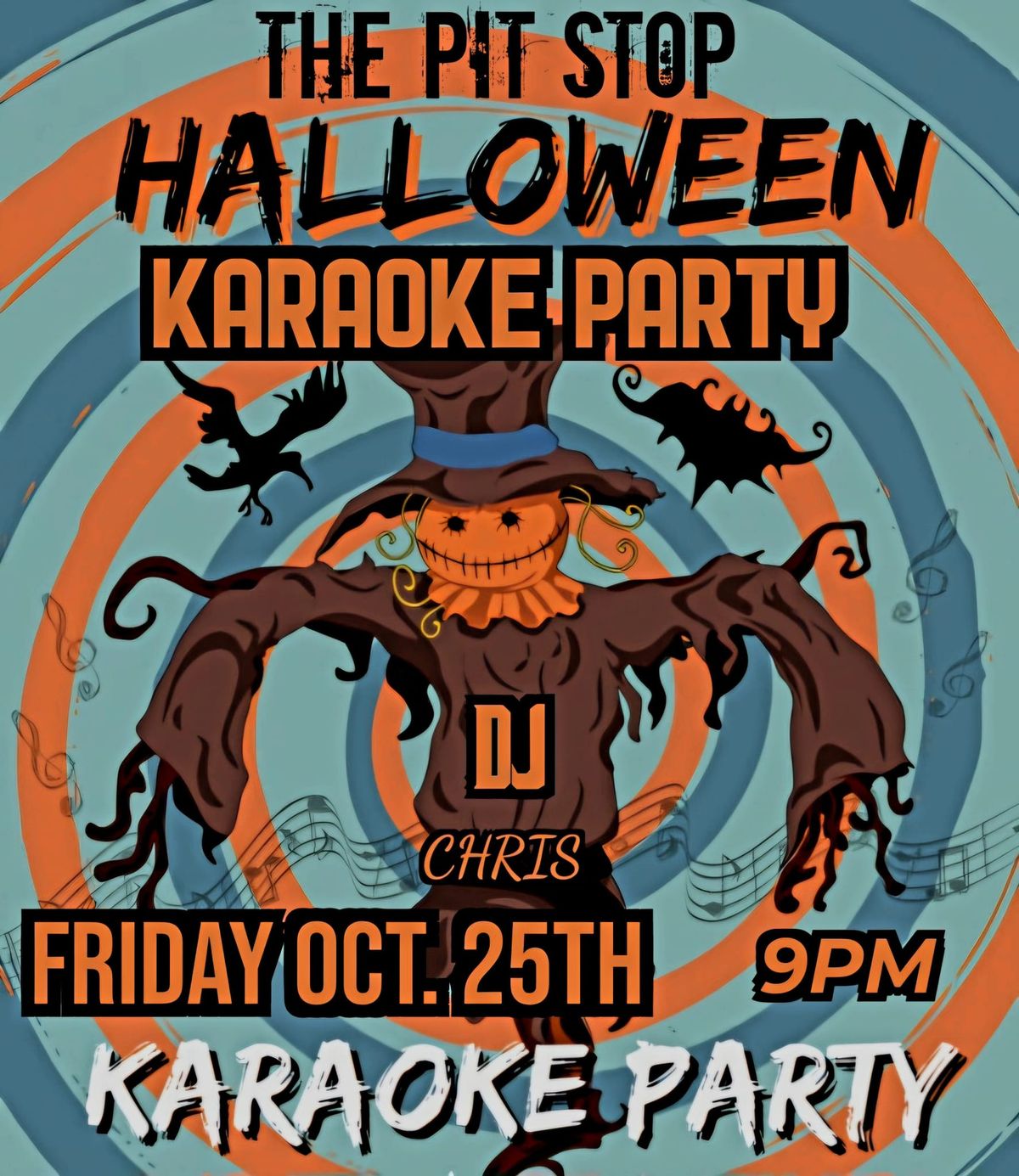 The Pit Stop Halloween Karaoke Party 