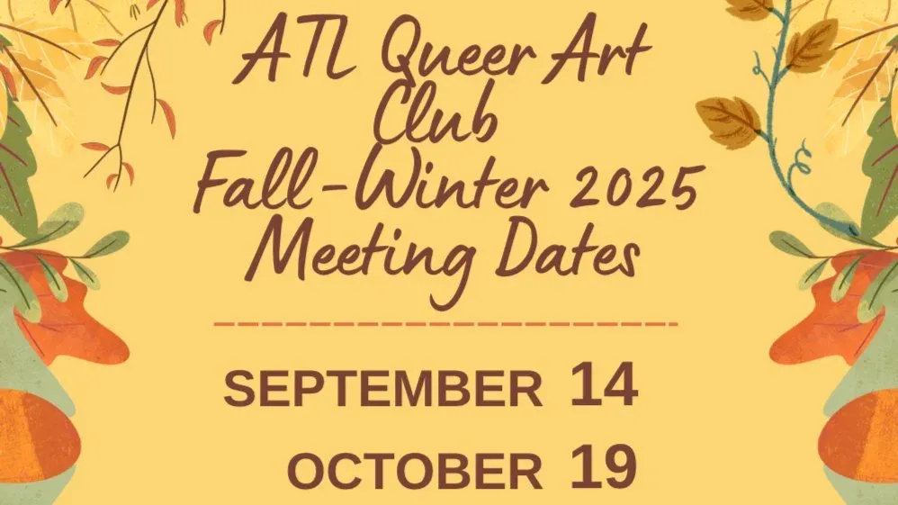 ATL Queer Art Club October Meeting