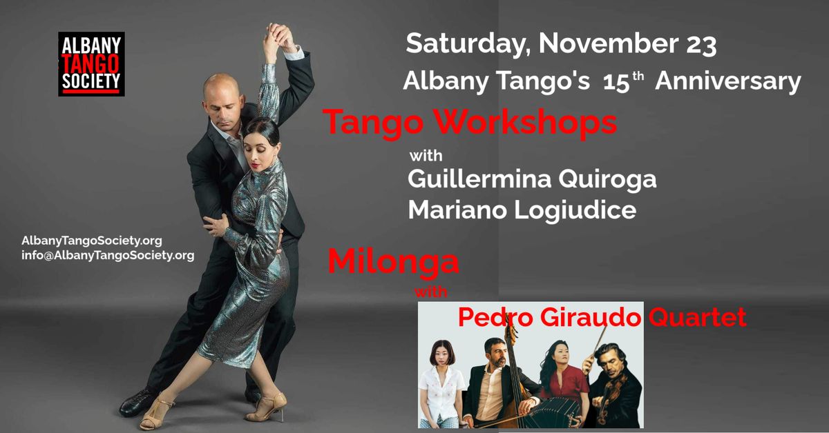 Tango Workshops with Guillermina & Mariano