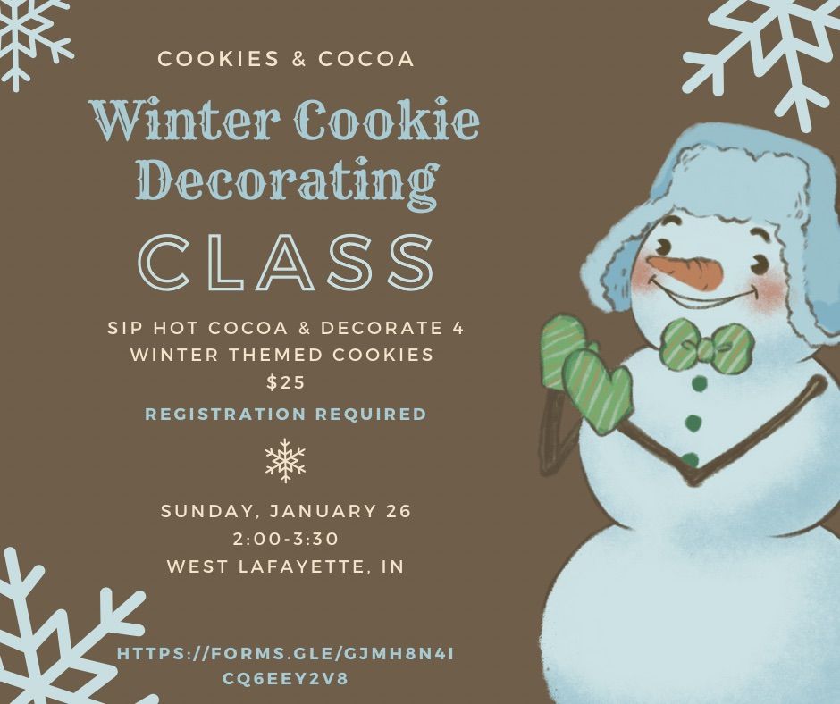 Winter Cookie Decorating Calss