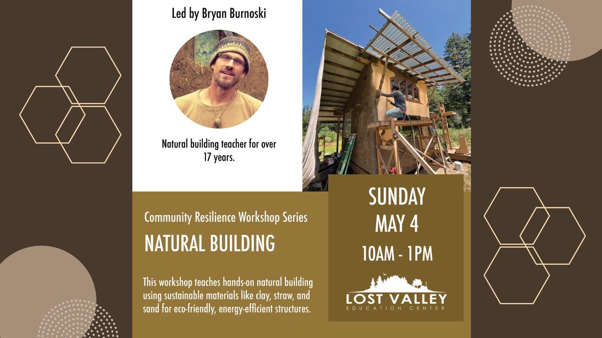 Natural Building Workshop - FREE