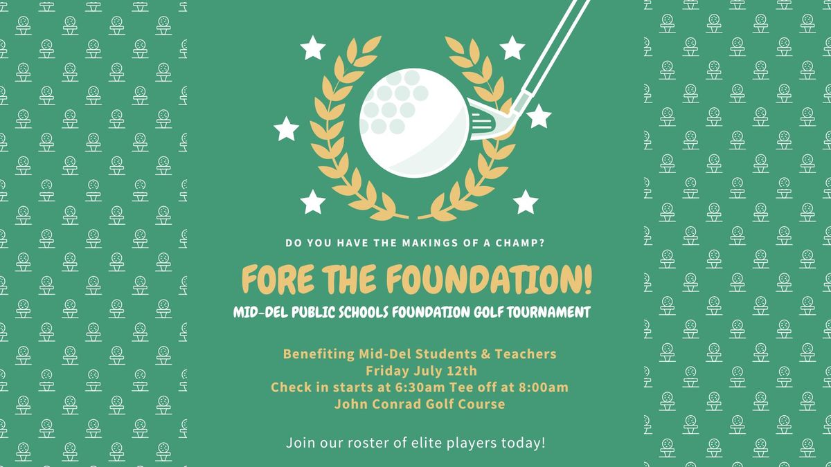 FORE! the Foundation Golf Tournament