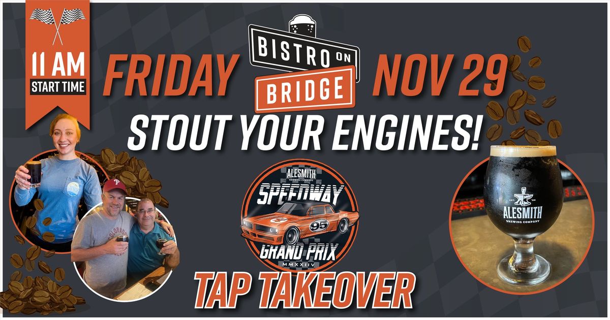 Alesmith Speedway Grand Prix Tap Takeover