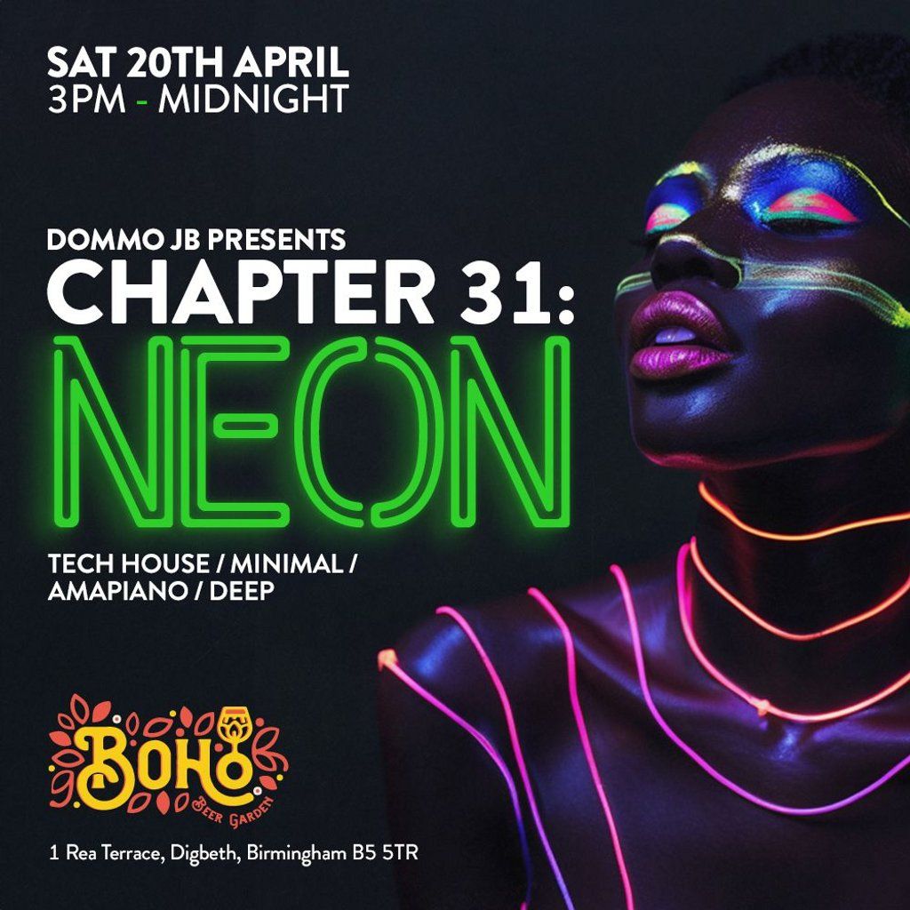 Dommo JB presents Chapter 31: NEON