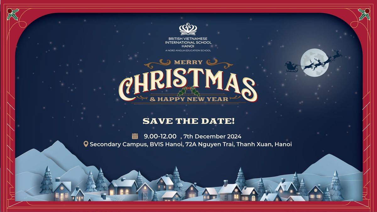 Christmas Fair 2024 @ BVIS Hanoi | L\u1ec5 h\u1ed9i Gi\u00e1ng sinh 2024