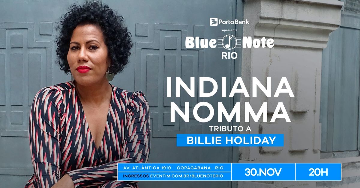 INDIANA NOMMA - TRIBUTO A BILLIE HOLIDAY