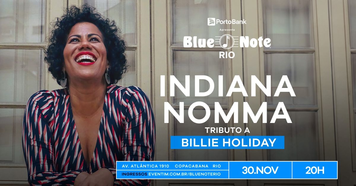 INDIANA NOMMA - TRIBUTO A BILLIE HOLIDAY