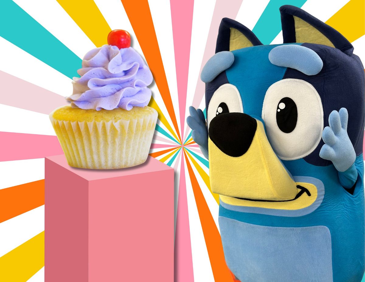 Cupcakes with Bluey!