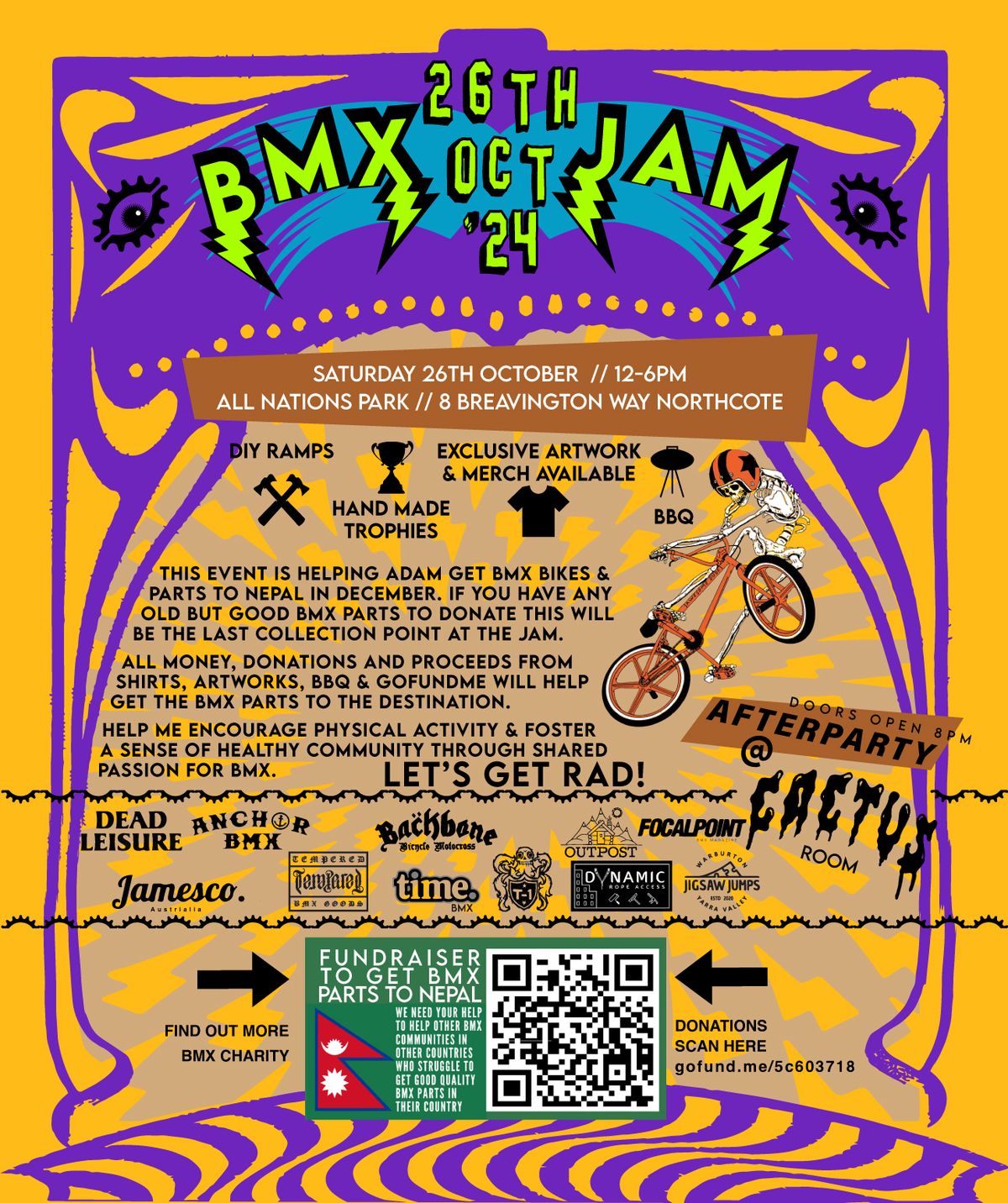 NORTHCOTE SKATEPARK DIY BMX JAM 26th OCT