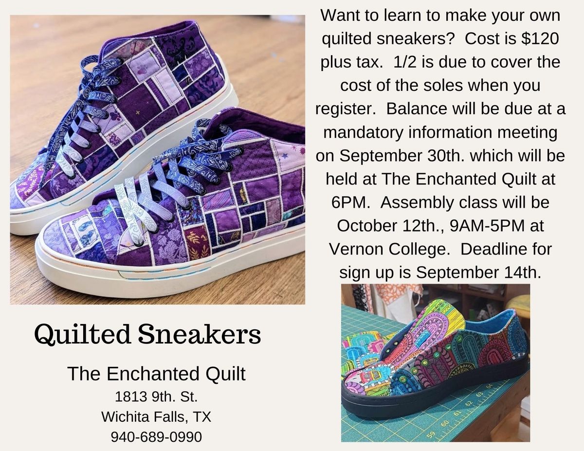 Quilted Sneaker Class