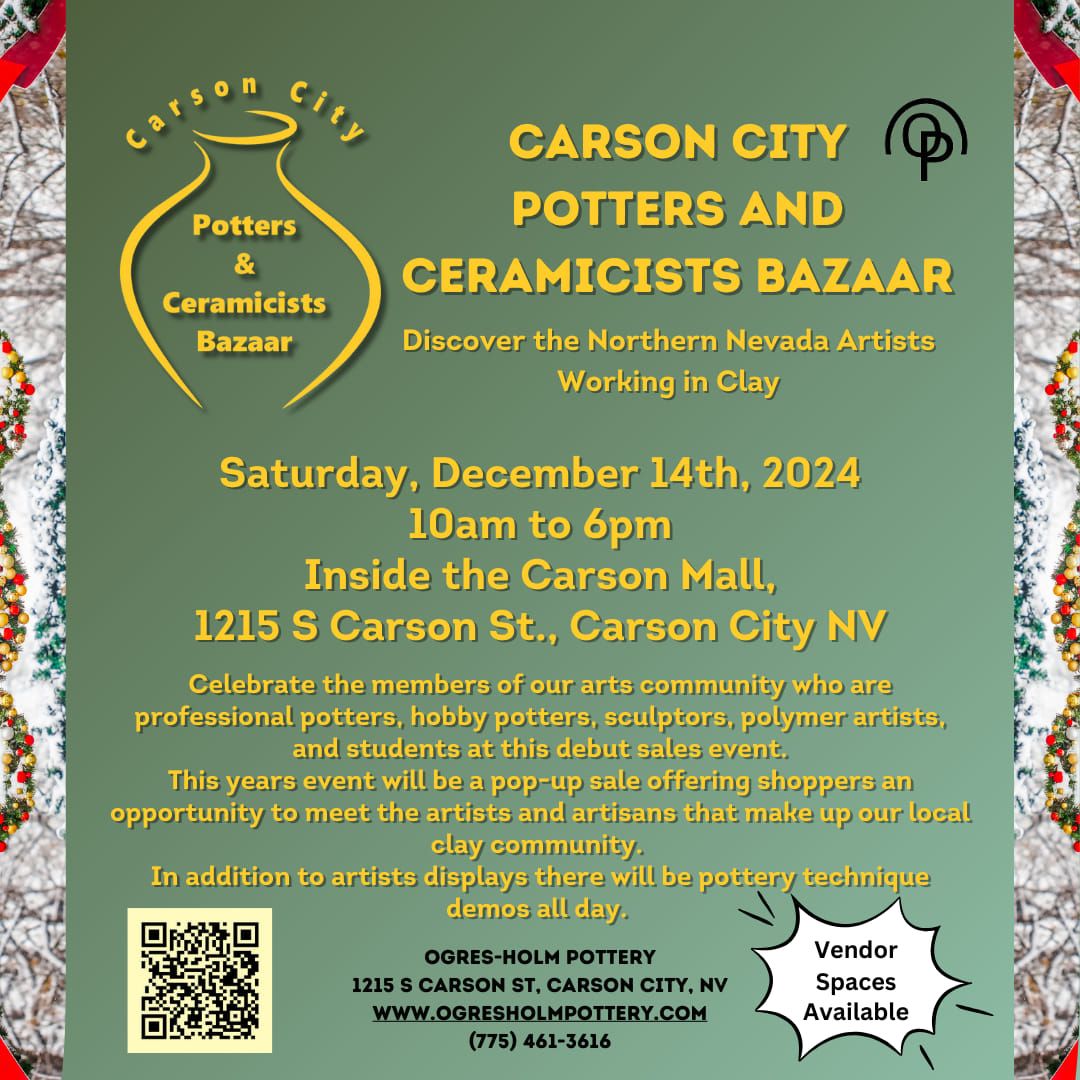 Carson City Potters & Ceramicists Bazaar