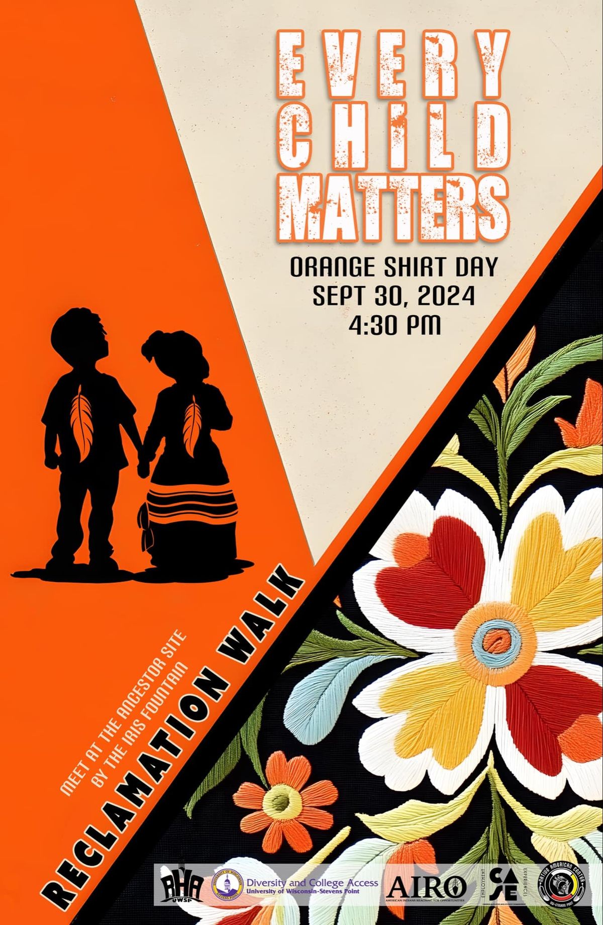 Reclamation Walk: Orange Shirt Day- Every Child Matters