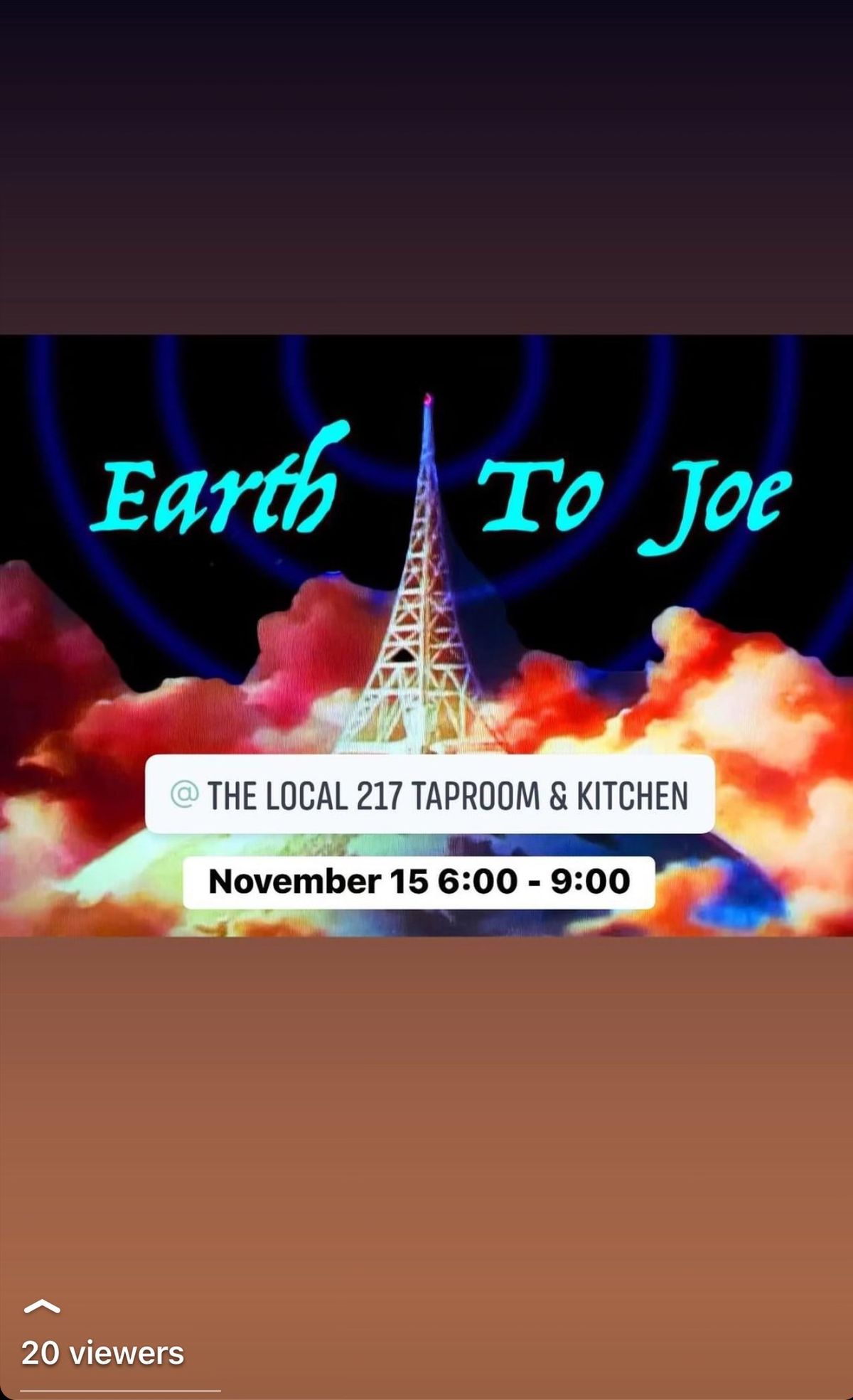 Earth To Joe @The Local 217