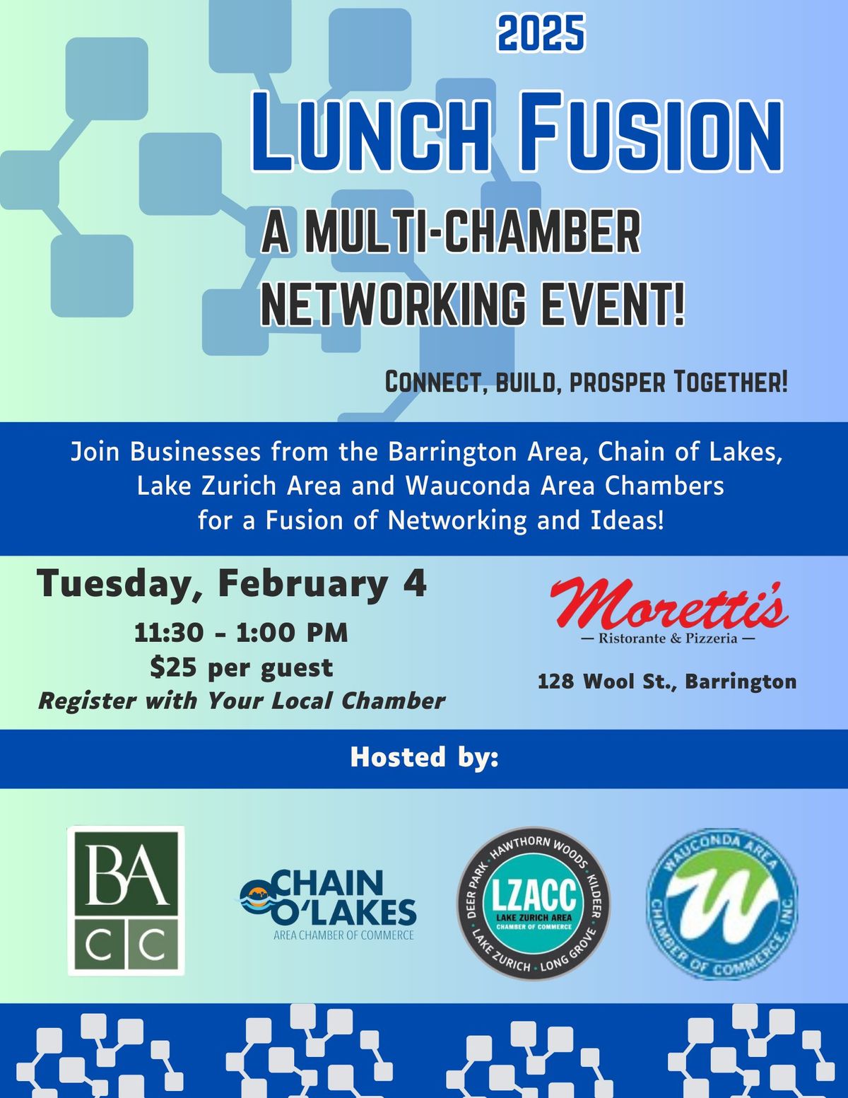 Lunch Fusion, A Multi-Chamber Networking Event