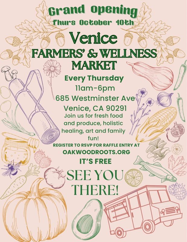 Farmers\u2019 & Wellness Market - Grand Opening!