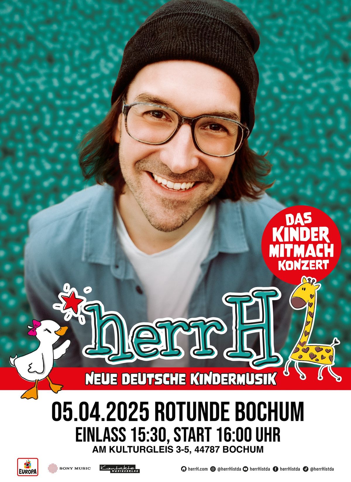 herrH - Neue deutsche Kindermusik - Rotunde Bochum