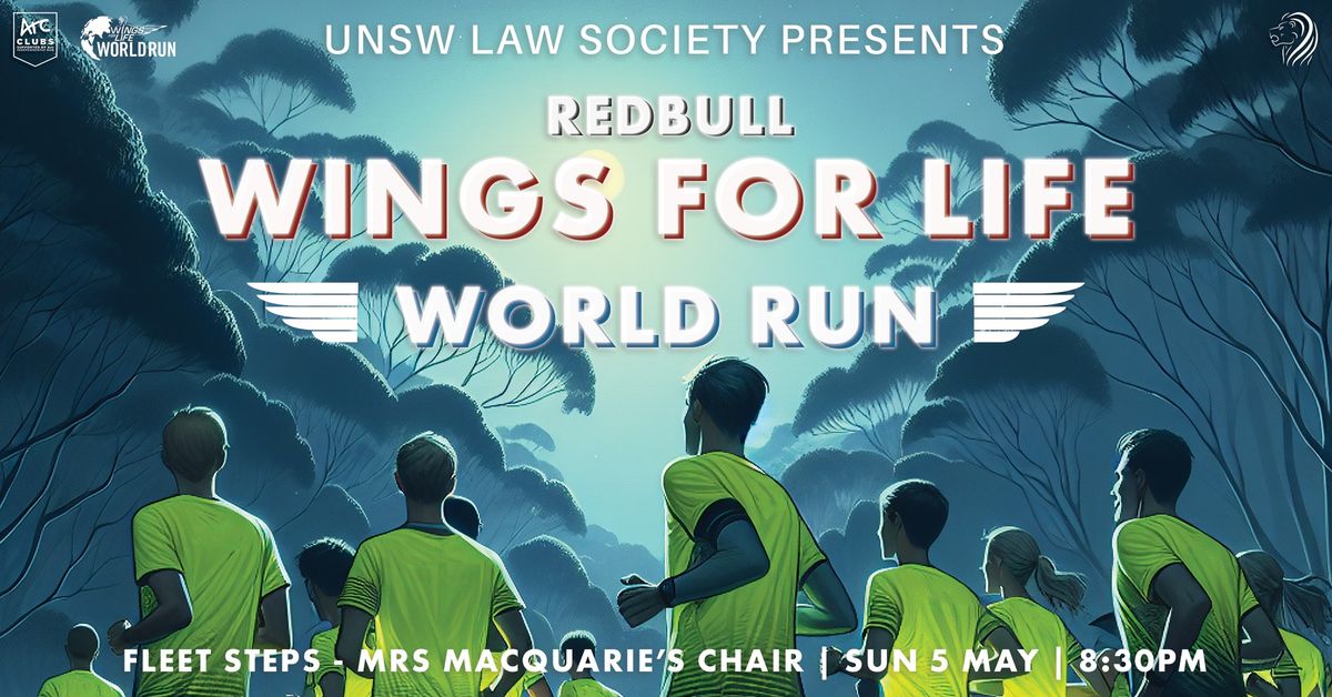 UNSW LawSoc x Redbull Wings For Life World Run 2024
