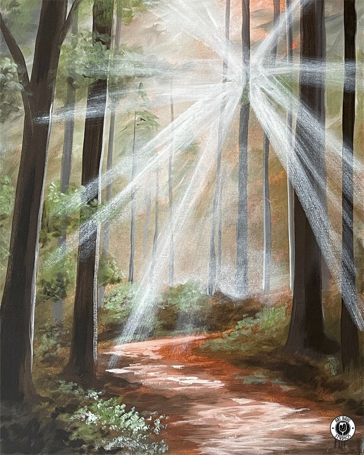 Walk in the Wilderness Canvas Paint and Sip