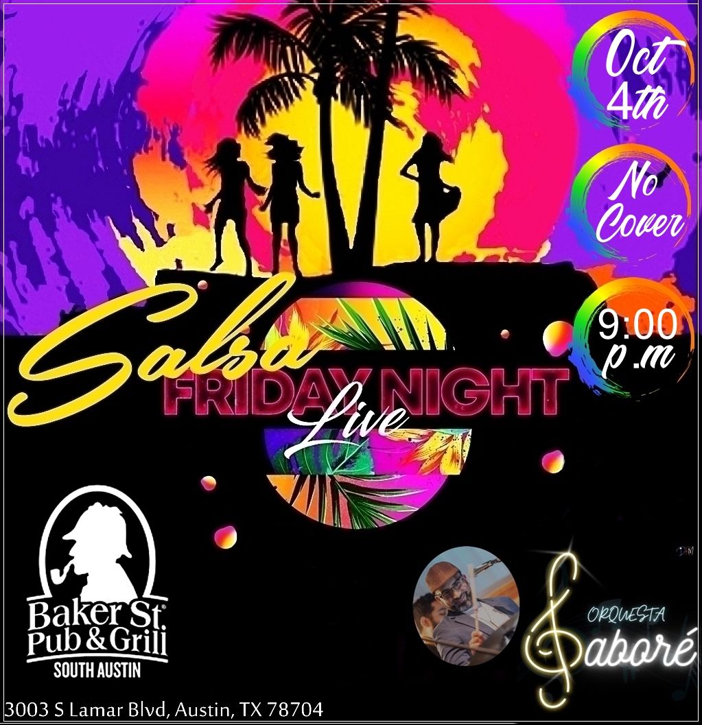 Baker Street Live Friday Salsa Night