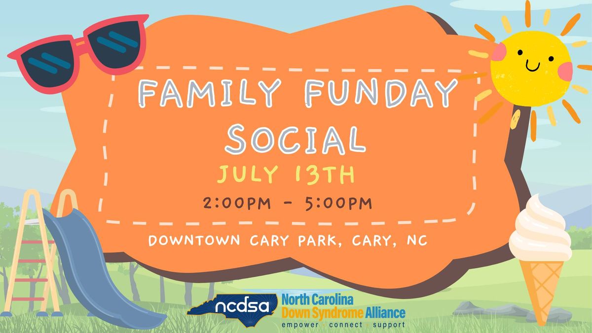 Family Funday Social at Downtown Cary Park