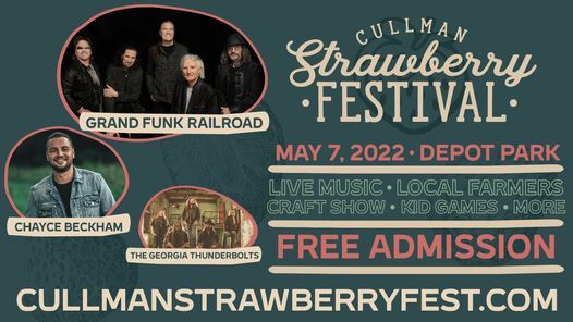 Cullman Strawberry Festival, Depot Park, Cullman, 7 May 2022