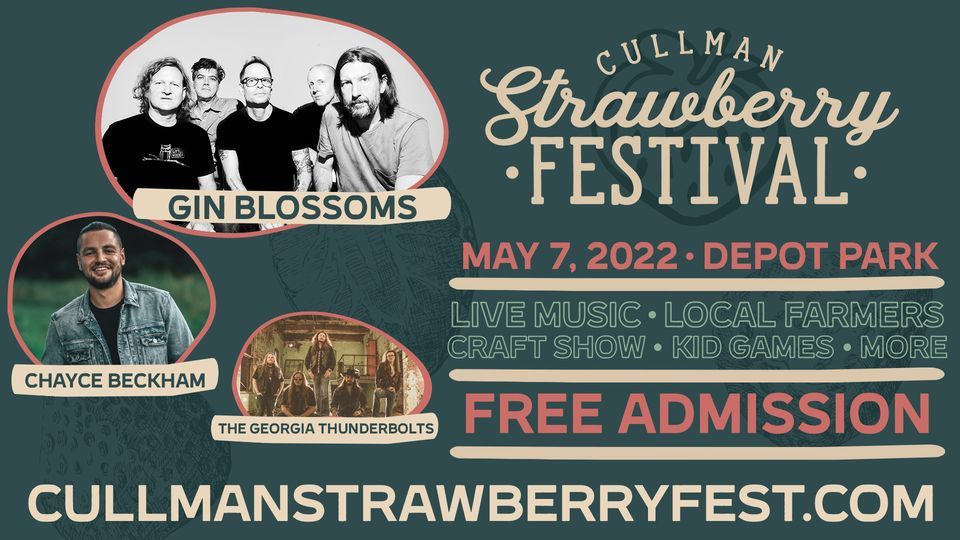 Cullman Strawberry Festival, Depot Park, Cullman, 7 May 2022