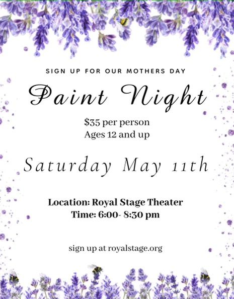 Paint Night - BY RESERVATION ONLY 