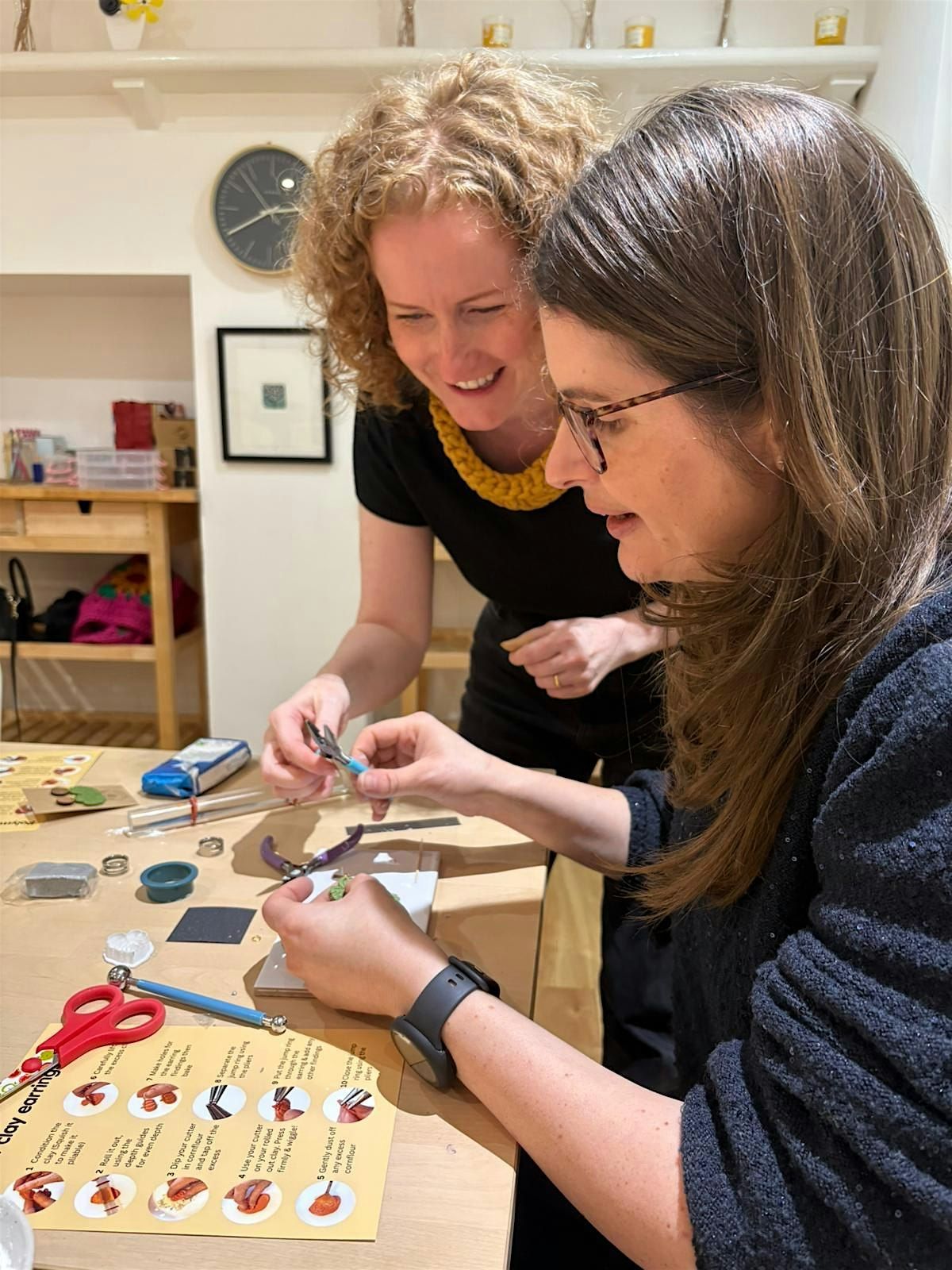 Workshop | Polymer clay earrings | Malvern