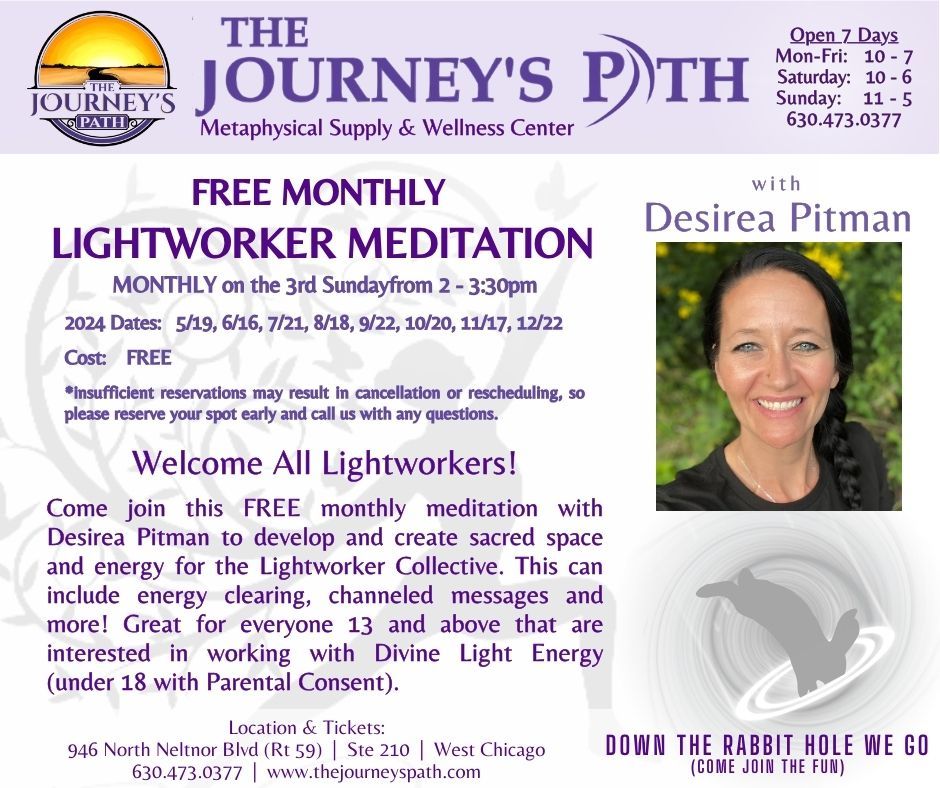 FREE Lightworker Meditation with Desirea Pitman