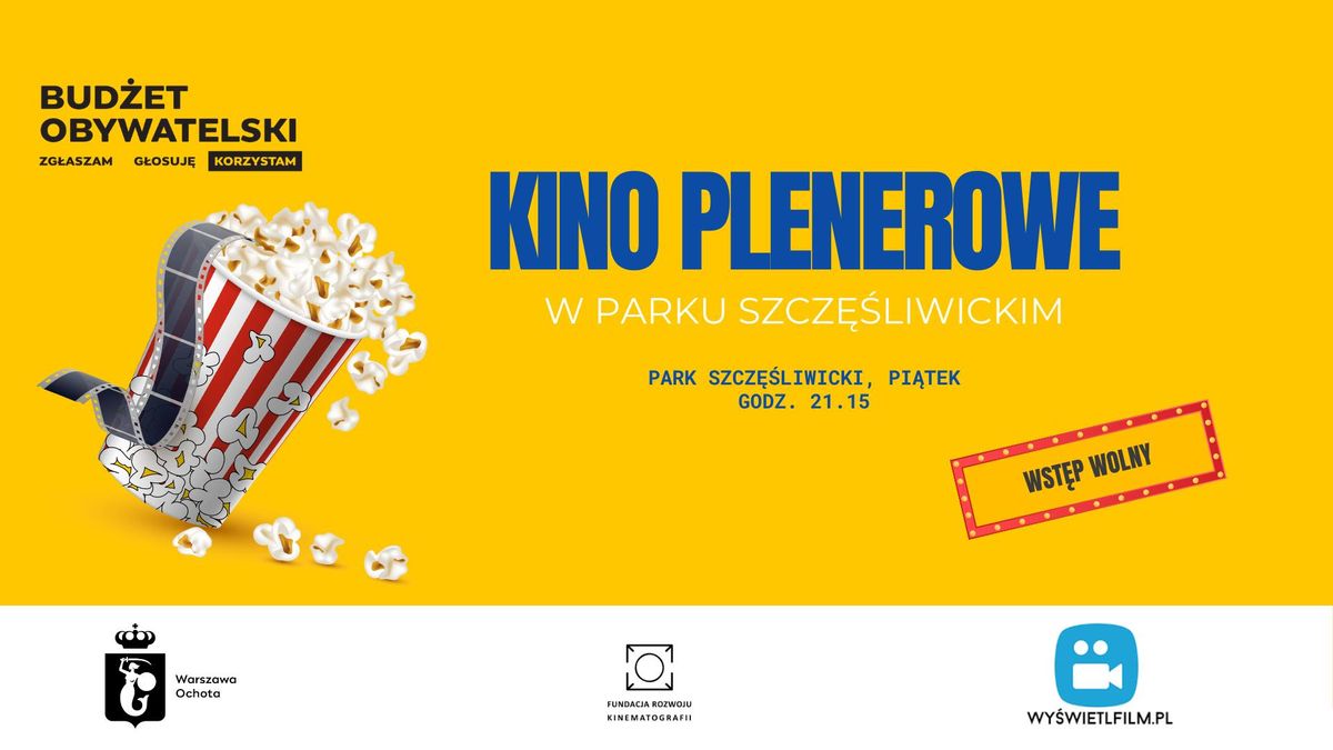 Kino plenerowe w Parku Szcz\u0119\u015bliwickim 