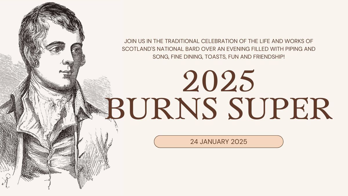 2025 Burns Supper - save the date